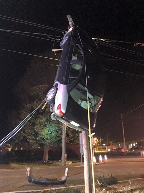 Unbelievable Witch Flight Ends in Destructive Power Pole Crash